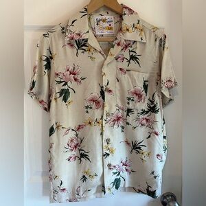 Naked & Famous Silky Flowers Shirt